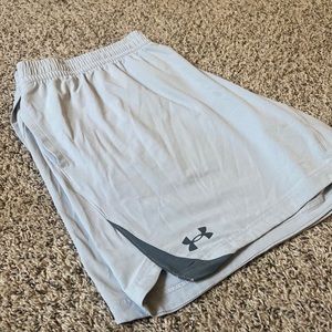 Under Armour. Gray Fitted shorts. Xxl